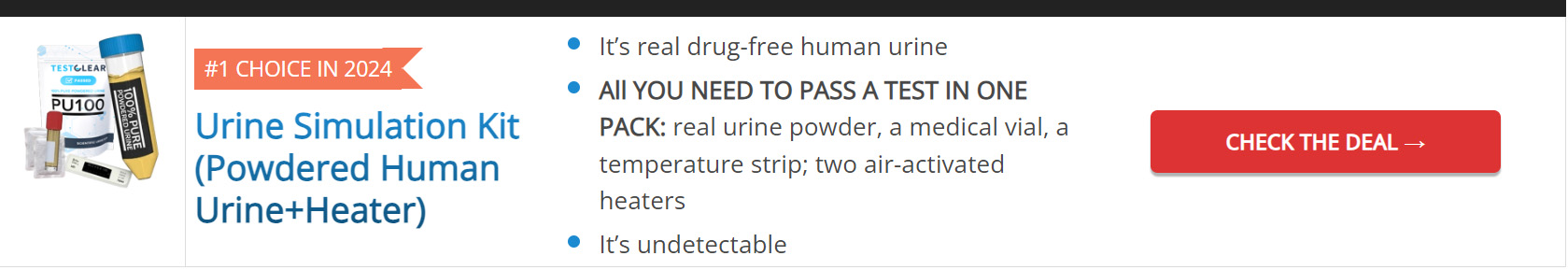 Quick Fix Synthetic Urine Review  Is This Fake Pee Good For Urine Drug Test?